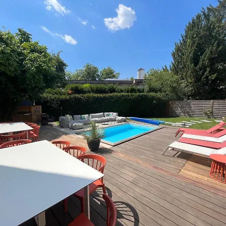 Avril 15 Pers- Location De Prestige , 2 Piscines Interieur Et Exterieur Et Sauna Villa