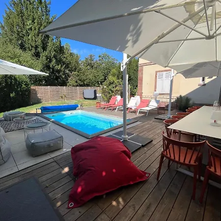 Villa Avril 15 Pers- Location De Prestige , 2 Piscines Interieur Et Exterieur Et Sauna Sélestat